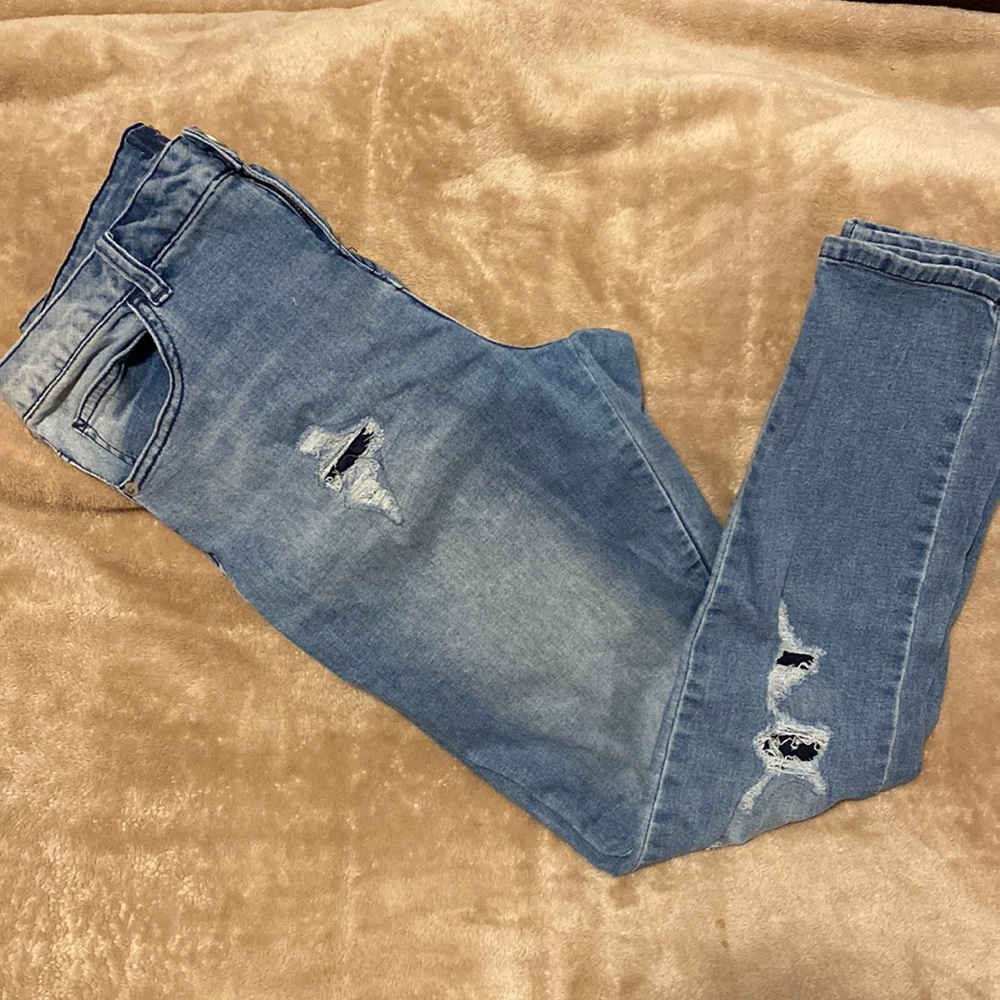 Sold! Distressed Denim
